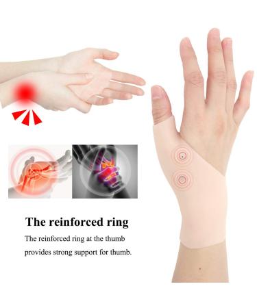 Thumb Wrist Stabilizer | Breathable Silicone Brace for Pain Relief - Waterproof & Lightweight for Tendonitis & Carpal Tunnel - Buy Online on GoSupps.com