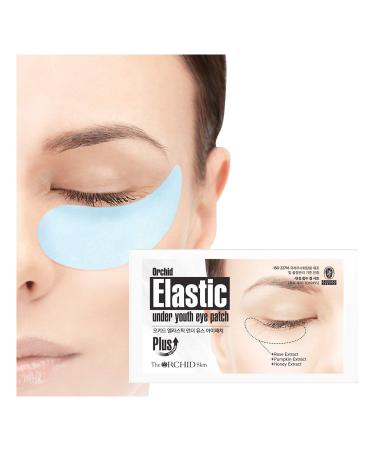 The Orchid Skin Orchid Under Eye Patch Skin Care Korean Beauty under Eye Mask Elastic Under Youth 1oz Pack of 10 Blue Elastic