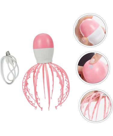 Beavorty Handheld Scalp Massager - USB Electric Therapy Tool for Tingling Relief & Head Scratches - Portable Baby Octopus Design - Buy Online on GoSupps.com
