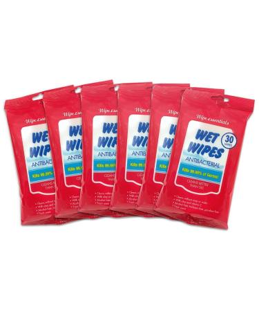 WipeEssentials Hand Wipes Alcohol-Free with Aloe Vera and Vitamin E - 360 wipes - 12 Packs of 30ct Wipes for Adults and Kids Travel Essentials