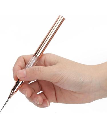 Nail Art Dotting Pen Ergonomic Length Wax Tip Dotting Pen Dual Ended for Different Sizes Types Rhinestone(white) - Buy Online on GoSupps.com