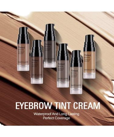 JAWSEU Eyebrow cream waterproof longlasting liquid eyebrow gel for intensive coloring of the eyebrows 6 ml 04 - Buy Online on GoSupps.com