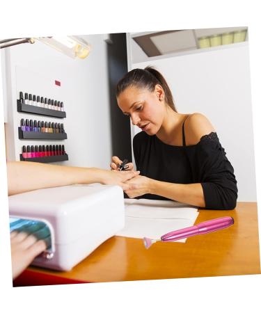 Beatifufu 1set Nail Polisher Manicure Grinder Manicure Kit Nail Drill Bit Gel Nailpolish Professional Pedicure Kit Nail Bits Gel Nail Kit Electric Nail File Electric Nail Drill Aluminum 13x2.5cm Rosy - Buy Online on GoSupps.com