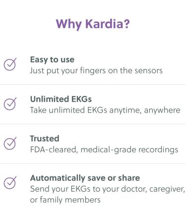 KardiaMobile Personal EKG Device - FDA-Cleared Heart Monitor for AFib Detection - Buy Online on GoSupps.com