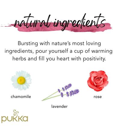 Pukka Love Rose and Chamomile Tea - 20 Bags - Buy Online on GoSupps.com
