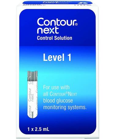 CONTOUR NEXT Control Solution Level 1 - 2.5mL Bottle for Glucose Test Meter - Buy Online on GoSupps.com
