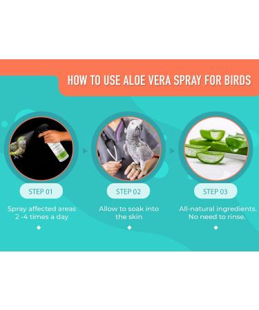 UnRuffledRx Aloe Vera Bird Bath Spray 8 Fl Oz - Daily Care & Skin Health - Buy Online on GoSupps.com