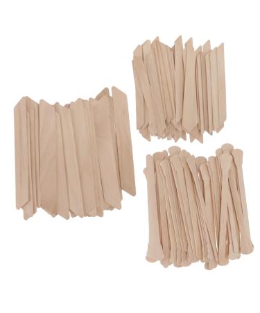 FOMIYES 150pcs Wax Stick Hair Removal Tool Body Wooden Makeup Tools
