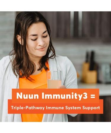 Nuun Immunity3 Electrolyte Powder - Elderberry Mandarin Orange with Vitamins, Zinc & Prebiotics - 14 Count - Buy Online on GoSupps.com
