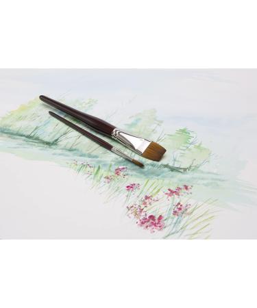 Creative Mark Mimik Kolinsky Synthetic Sable Brushes - Professional Quality for Artists and Students - Flat - Size 2 - Buy Online on GoSupps.com