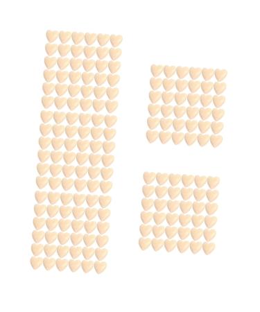 Safigle 250 pth log color peachherz pearls for bracelets Heart pearls made of wood pearl trailer to make your own Valentine's day crafting pearls heart loose pearl child wooden pearls rural
