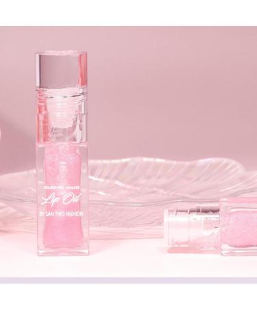 Magic Colour Changing Lip Oil | 2024 Hydrating Glitter Lip Gloss | Long Lasting Non-Sticky Lip Stain - 6.5ml - Buy Online on GoSupps.com