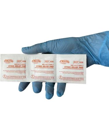 Rescue Essentials Sting Relief Wipes - 10 Pack | Fast Soothing Relief - Buy Online on GoSupps.com