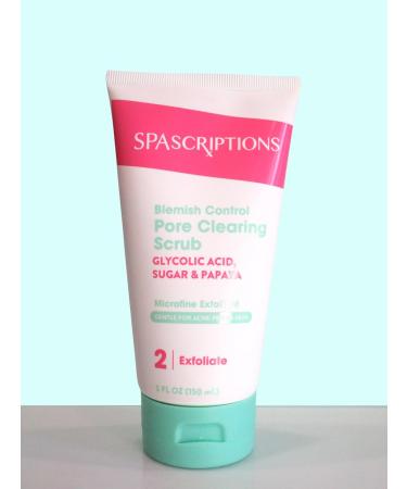Blemish Control Pore Clearing Scrub - Glycolic Acid Sugar & Papaya | 5 Fl. Oz - International Shipping Available - Buy Online on GoSupps.com