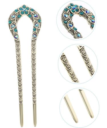 minkissy Hair Pin for Women Hair Sticks Traditional French Hair Pin Chopsticks for Hair U Shaped Hair Fork Vintage Hair Barrettes for Women French Barrette Hair Clips Modeling Miss Headgear - Buy Online on GoSupps.com