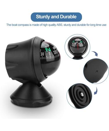 Yosoo Boat Compass - Digital Navigation Explorer for Cars Trucks & Marine Use | Accurate Dashboard Compass - Buy Online on GoSupps.com