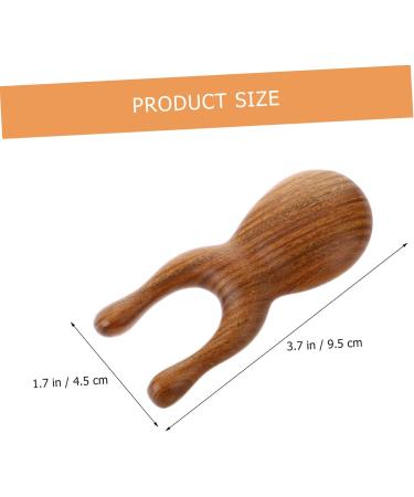 Fomiyes Green Sandalwood Acupuncture Massage Device - Enhance Circulation & Relaxation | Comfortable Hair & Facial Accessory for Home Use - Buy Online on GoSupps.com