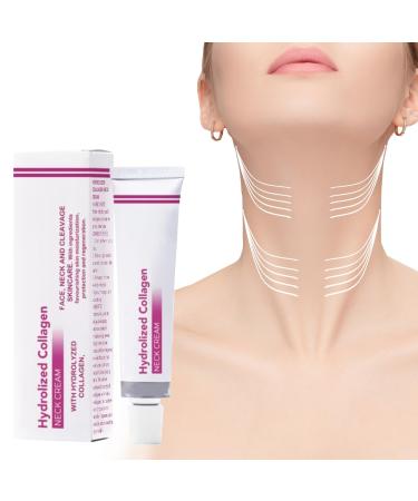 Hydrolized Collagene Neck Cream 40g Cr me Raffermissante Pour Le Cou Cr me De Levage Pour Le Cou Collagen Neck Firming Cream Am liore La Fermet Du Cou Et Ralentit Le Vieillissement De La Peau