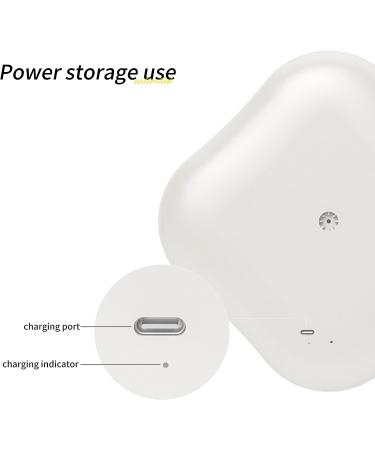 VIHELI LED Makeup Mirror with Light | Portable USB Rechargeable Vanity Mirror - Touch Screen Dimming (White) - Buy Online on GoSupps.com