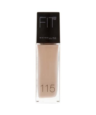 Maybelline Fit Me Foundation 115 - 30ml | Lightweight Matte Coverage - Buy Online on GoSupps.com