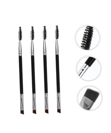 Didiseaon 12 Pcs Dual-Ended Angled Makeup Brush Set - Eyebrow & Mascara Brushes for Flawless Application - International Shipping Available - Buy Online on GoSupps.com