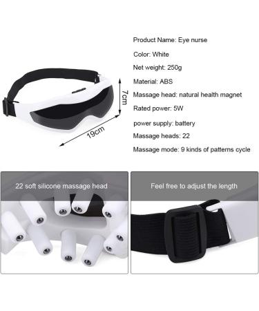 Professional Eye Massager - Acupuncture Vibration Therapy for Home & Office | Magnetic Eye Relaxation - Buy Online on GoSupps.com