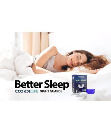 Coordi Life Hush Strips Night Guards - Custom Moldable Mouthguard for Clenching, Grinding, Better Sleep, Sports, Straightening, Whitening Trays - Buy Online on GoSupps.com
