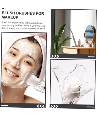 minkissy Makeup Powder Brush Powder Brush for Loose Powder Makeup Highlighter Makeup Blush Makeup Applicator Cheek Blush Loose Powder Woman Face Artificial Fiber Nose - Buy Online on GoSupps.com