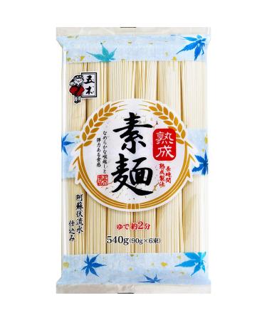 Itsuki Foods Aged Somen Noodles 90 bundles. 19.0 oz (540 g) x 15 Packs