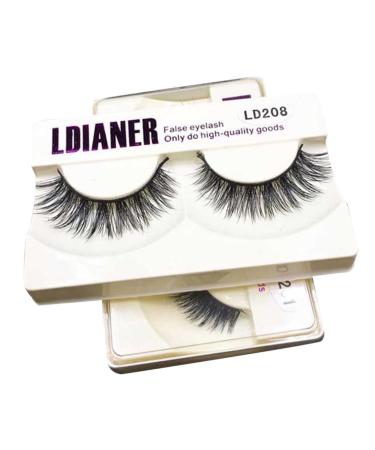 Pair soft eyelash Fake eyelashes Fake Lashes Natural Eyelashes multi-layer dense natural 3d natural false eyelashes natural false lashes