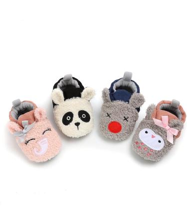 TMEOG Baby Booties Slippers | Infant Boots for First Walking | Winter Sock Crib Shoes for Boys Girls | 6-12 Months | G Panda - Buy Online on GoSupps.com