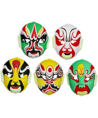 Toyvian 12 STK Children's Cosplay Ghost Masks | Party & Halloween Costumes | Fun Face Opera Masks | Perfect for Kids' Parties - Buy Online on GoSupps.com