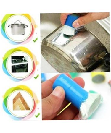 HOMSFOU 2pcs Rust Remover for Stainless Steel Kitchen Cleaning Accessories Stainless Steel Cleaner Brush Stainless Steel Stick Kitchen Accessories Metal Cleaning Brush - Buy Online on GoSupps.com