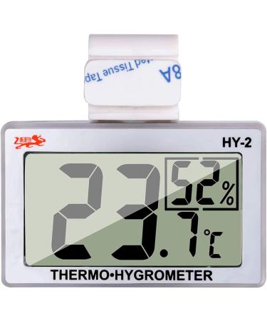 LXSZRPH Reptile Hygrometer and Thermometer High LCD Display Digital Reptile Tank Hygrometer Thermometer with Hook and Loop Temperature Humidity Meter Gauge for Reptile Tanks Terrariums Vivariums (1 pack) - Buy Online on GoSupps.com
