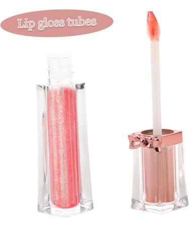  FRCOLOR FRCOLOR 8 Pieces Mini Lip Balm Bottles 35ml Transparent Lip Gloss Tubes with Wand - Refillable Makeup Bottles for Women and Girls DIY Makeup and Travel - Buy Online on GoSupps.com