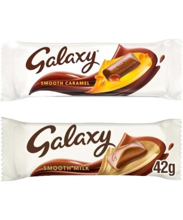 Galaxy Ultimate Chocolate Selection Gift Box - Includes Hot Chocolate Ripple Minstrels Caramel & More - Hamper Exclusive to Burmont's - Buy Online on GoSupps.com