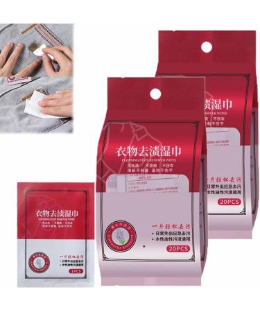 Realisticm Stain Removal Wet Wipes Clothing Stain Removing Wipes Individual Wrapped Cleaning Wipes Emergency Stain Rescue Stain Remover for Cleaning Clothes Shoes (3 Bag) - Buy Online on GoSupps.com