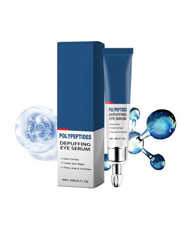 S rum contour des yeux doux aux peptides adapt aux peaux sensibles | Cr me apaisante et r paratrice | Hydratation intense att nue les ridules | Sans parfum doux et non irritant | 20 g