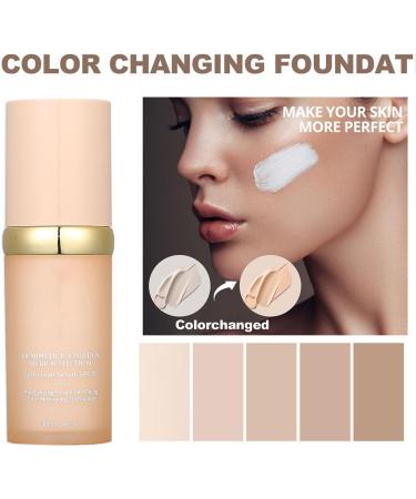 Biomimic 4-in-1 Foundation Color Concealer SPF 50+ Sunscreen Concealer & Four in One Foundation Long-Lasting & Waterproof Moisturizing & Nourishing Skin (2 PCS) - Buy Online on GoSupps.com