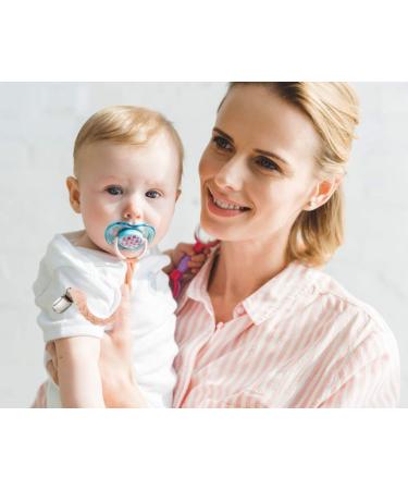 Culasign 4Pcs Cotton Pacifier Chain Clips - Baby Pacifier Strap for Newborns (Gray) - International Shipping Available - Buy Online on GoSupps.com