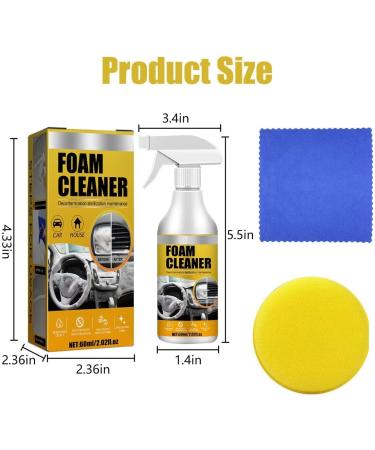 All Around Master Foam Cleaner Multi-purpose Foam Cleaner Foam Cleaner for Car Acssart Foam Cleaner 2024 New Upgraded Acssart Multi-Purpose Foam Cleaner (2) - Buy Online on GoSupps.com