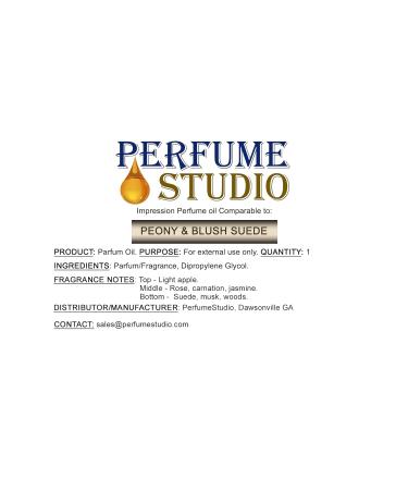 10ml Roll On Fragrance Oil Impression Compatible with (Peony and Blush Suede) - Buy Online on GoSupps.com