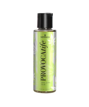 Provocatife Hemp Oil Infused Massage Oil 4.2 fl.oz. (125ml) Bottle