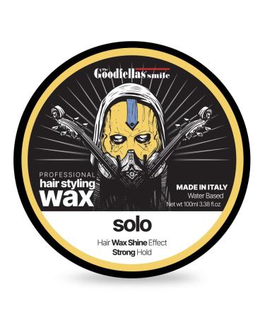 The Goodfellas' smile Hair Wax Fiber/Pomade Strong Hold Formula 100ml Made in Italy (Solo)