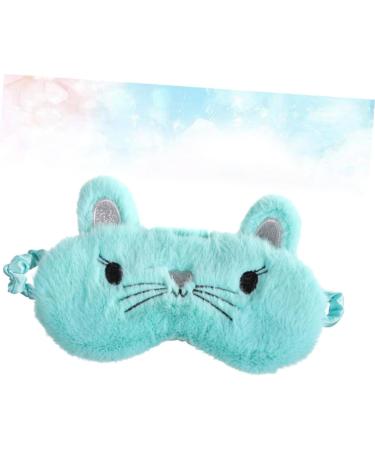 GLEAVI Travel Eye Mask - Comfortable & Breathable Eye Shade for Sleep & Travel | Fluffy Eye Cover & Cat Facial Mask - Perfect for Kids & Adults - Buy Online on GoSupps.com