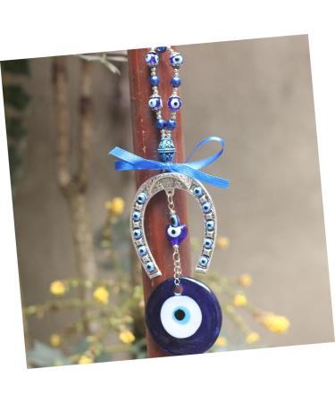 ORFOFE 1pc Blue Eyes Pendant Car Christmas Decorations Car Key Ring Turkish Evil Eye Pendant Household - Buy Online on GoSupps.com