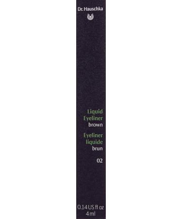 Dr. Hauschka Liquid Eyeliner 02 Brown - Natural and Long-lasting Formula - Buy Online on GoSupps.com