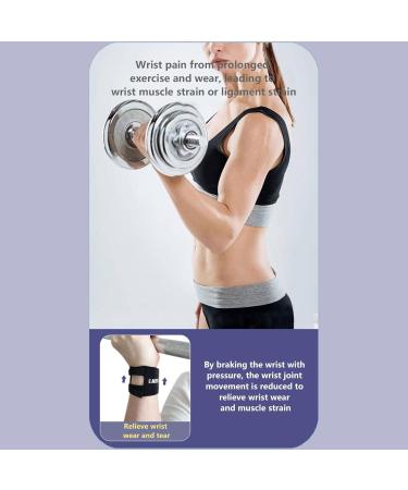 Wrist Splint - 1 Pair Yoga Wrist Support - Workout Tennis Rock Climbing Breathable TFCC Brace for Protective Ligament Comfort Black Size S - Buy Online on GoSupps.com