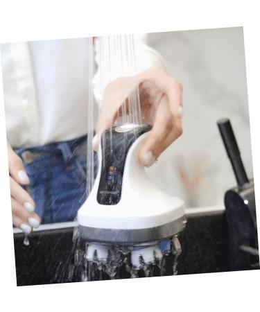 Rechargeable Waterproof Head Massage Brush - Muscle Massager & Hair Growth Device | Household Use | 12.8x10.3x9.5cm - Blue - Buy Online on GoSupps.com