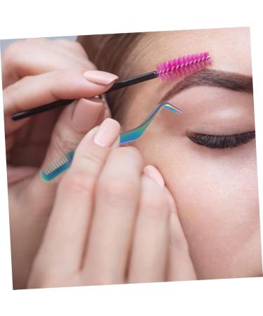 minkissy Eyelash Tweezers with Comb Eyelash Tweezers Comb Lash Comb for Eyelash Lash Tool Eyelash Tweezer Comb for Beginners Mascara Tool False Eyelashes Comb Stainless Steel Eyelash Comb - Buy Online on GoSupps.com